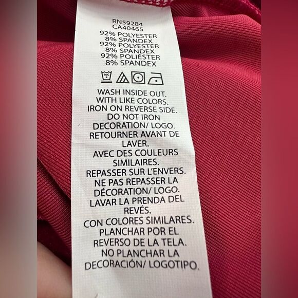 NWT Children’s Place Red Velour Holiday Dress (10/12) - Picture 3 of 4